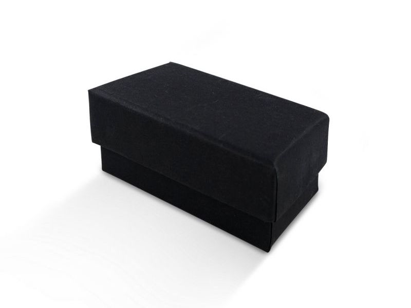 קופסה שחורה לעגיל / תליון 4X7